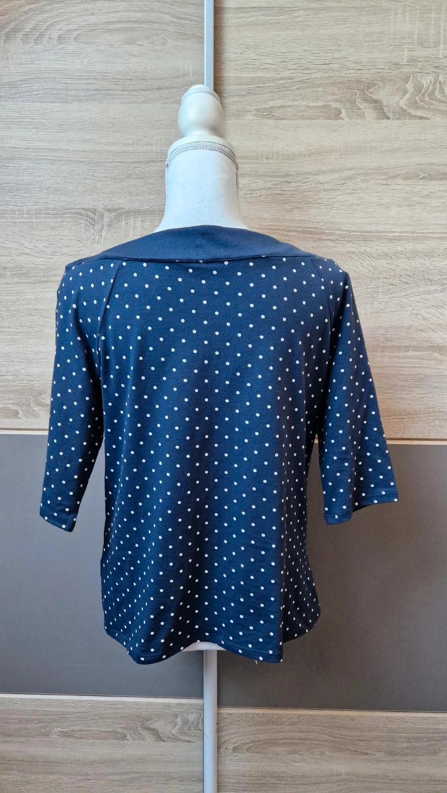 Blusa con lunares de mangas 3/4 Cache Cache Talla 4 – photo 3